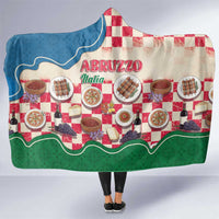 Italy Abruzzo Hooded Blanket Specialty Flavors Retro Style