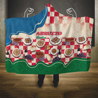 Italy Abruzzo Hooded Blanket Specialty Flavors Retro Style