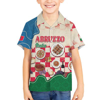 Italy Abruzzo Kid Hawaiian Shirt Specialty Flavors Retro Style