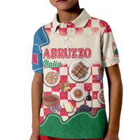 Italy Abruzzo Kid Polo Shirt Specialty Flavors Retro Style