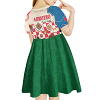 Italy Abruzzo Kid Short Sleeve Dress Specialty Flavors Retro Style