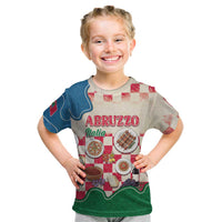 Italy Abruzzo Kid T Shirt Specialty Flavors Retro Style