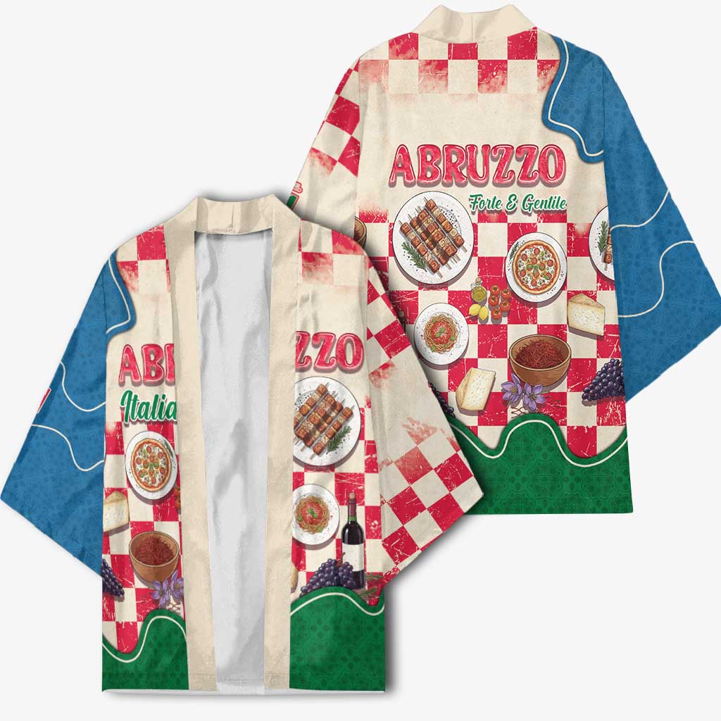 Italy Abruzzo Kimono Specialty Flavors Retro Style