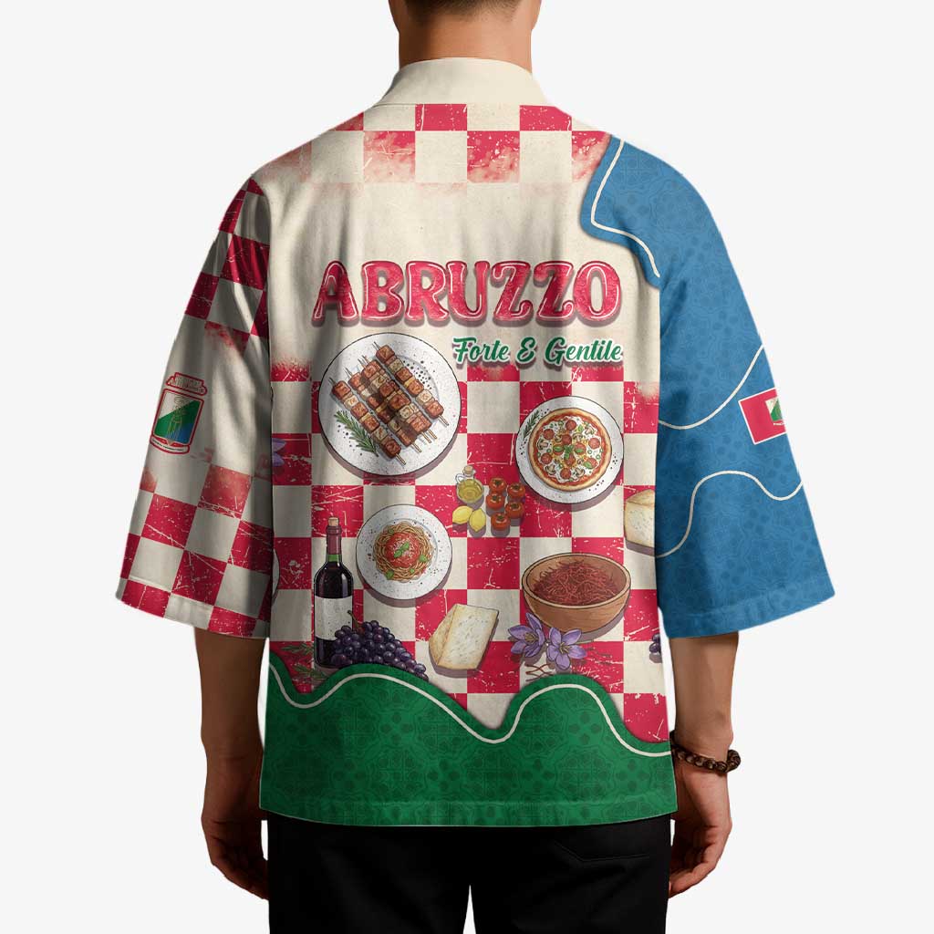 Italy Abruzzo Kimono Specialty Flavors Retro Style