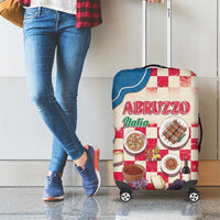 Italy Abruzzo Luggage Cover Specialty Flavors Retro Style