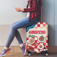 Italy Abruzzo Luggage Cover Specialty Flavors Retro Style