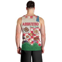 Italy Abruzzo Men Tank Top Specialty Flavors Retro Style