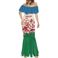 Italy Abruzzo Mermaid Dress Specialty Flavors Retro Style