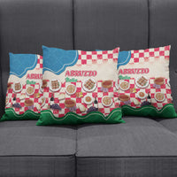 Italy Abruzzo Pillow Cover Specialty Flavors Retro Style