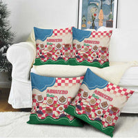 Italy Abruzzo Pillow Cover Specialty Flavors Retro Style