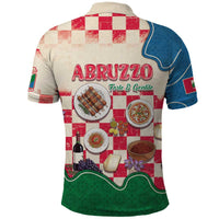 Italy Abruzzo Polo Shirt Specialty Flavors Retro Style