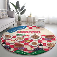 Italy Abruzzo Round Carpet Specialty Flavors Retro Style