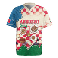 Italy Abruzzo Rugby Jersey Specialty Flavors Retro Style