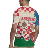 Italy Abruzzo Rugby Jersey Specialty Flavors Retro Style