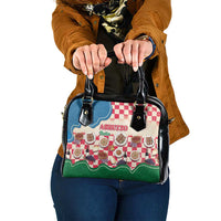 Italy Abruzzo Shoulder Handbag Specialty Flavors Retro Style