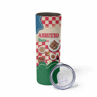 Italy Abruzzo Skinny Tumbler Specialty Flavors Retro Style