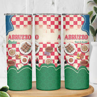 Italy Abruzzo Skinny Tumbler Specialty Flavors Retro Style