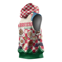 Italy Abruzzo Sleeveless Hoodie Specialty Flavors Retro Style
