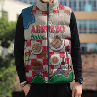 Italy Abruzzo Sleeveless Puffer Jacket Specialty Flavors Retro Style