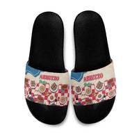 Italy Abruzzo Slide Sandals Specialty Flavors Retro Style