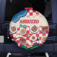 Italy Abruzzo Spare Tire Cover Specialty Flavors Retro Style