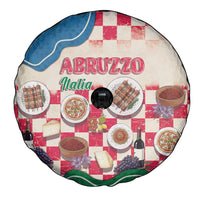 Italy Abruzzo Spare Tire Cover Specialty Flavors Retro Style