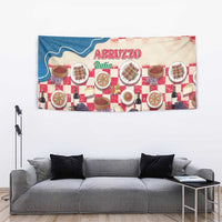 Italy Abruzzo Tapestry Specialty Flavors Retro Style