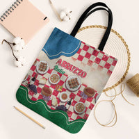 Italy Abruzzo Tote Bag Specialty Flavors Retro Style