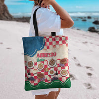 Italy Abruzzo Tote Bag Specialty Flavors Retro Style