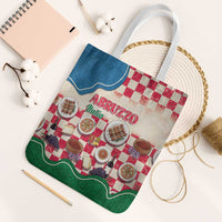 Italy Abruzzo Tote Bag Specialty Flavors Retro Style