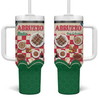 Italy Abruzzo Tumbler With Handle Specialty Flavors Retro Style