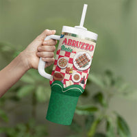 Italy Abruzzo Tumbler With Handle Specialty Flavors Retro Style