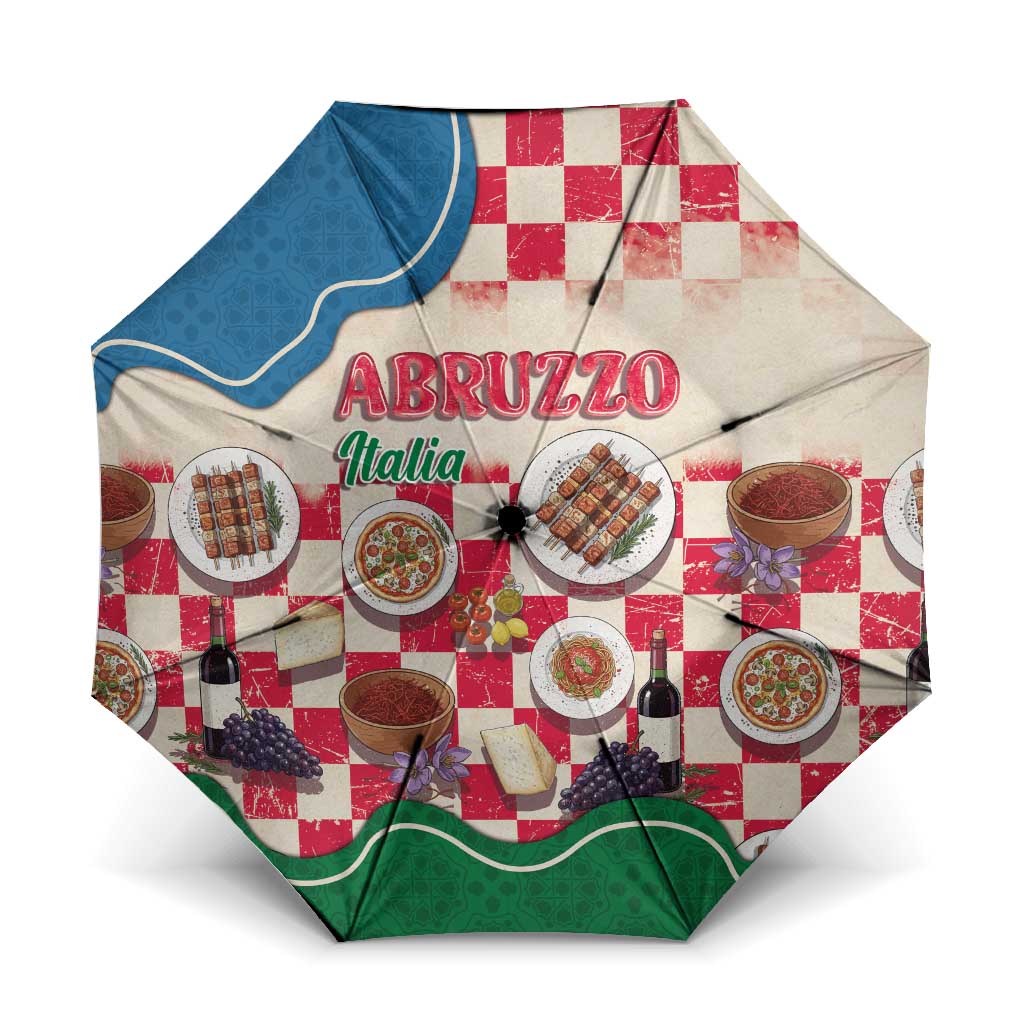 Italy Abruzzo Umbrella Specialty Flavors Retro Style