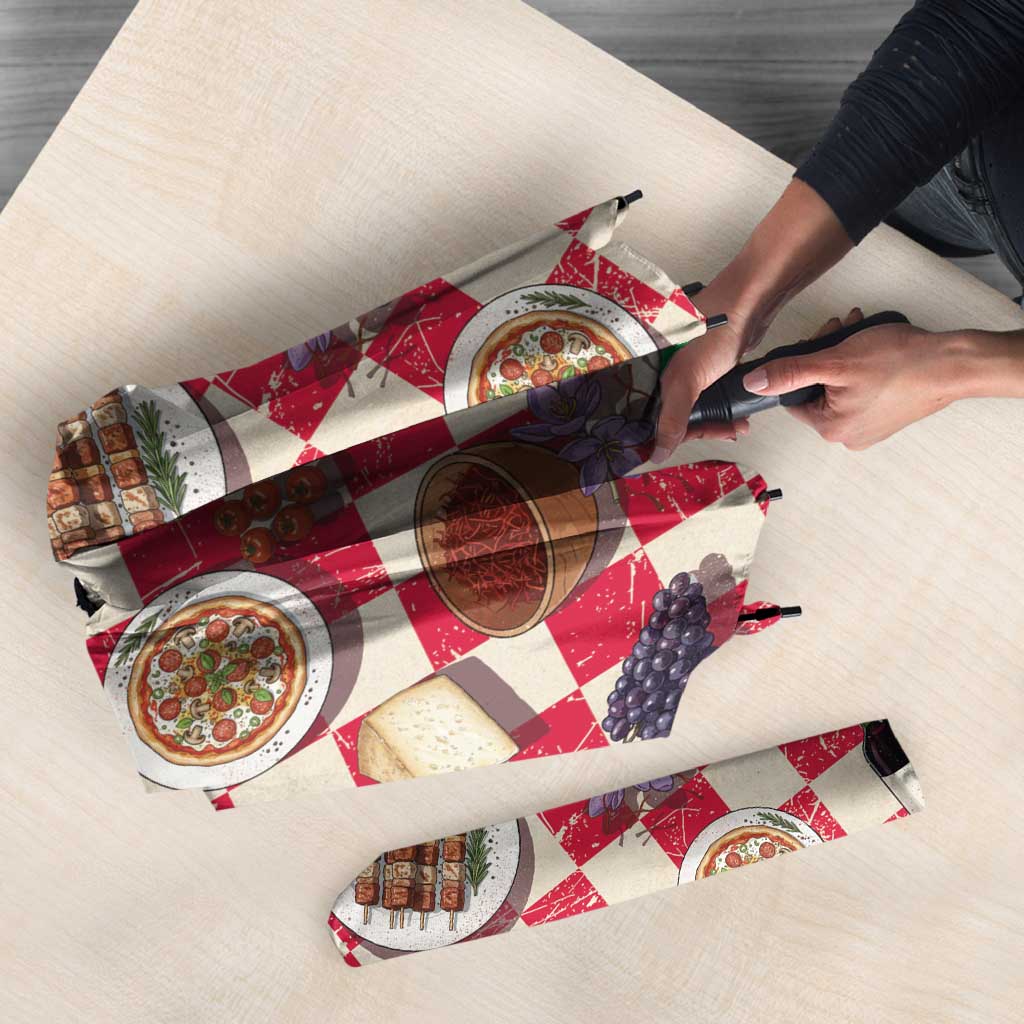 Italy Abruzzo Umbrella Specialty Flavors Retro Style