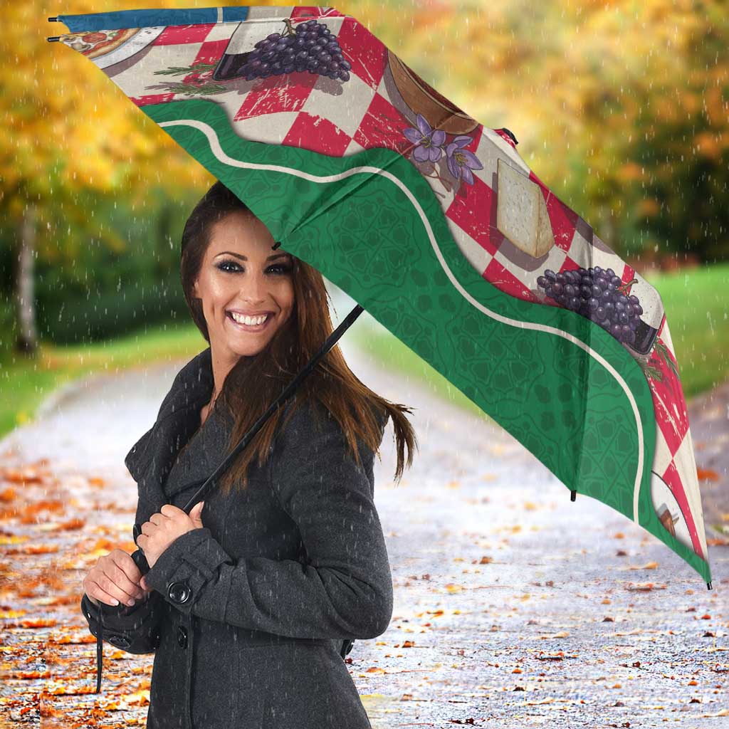 Italy Abruzzo Umbrella Specialty Flavors Retro Style
