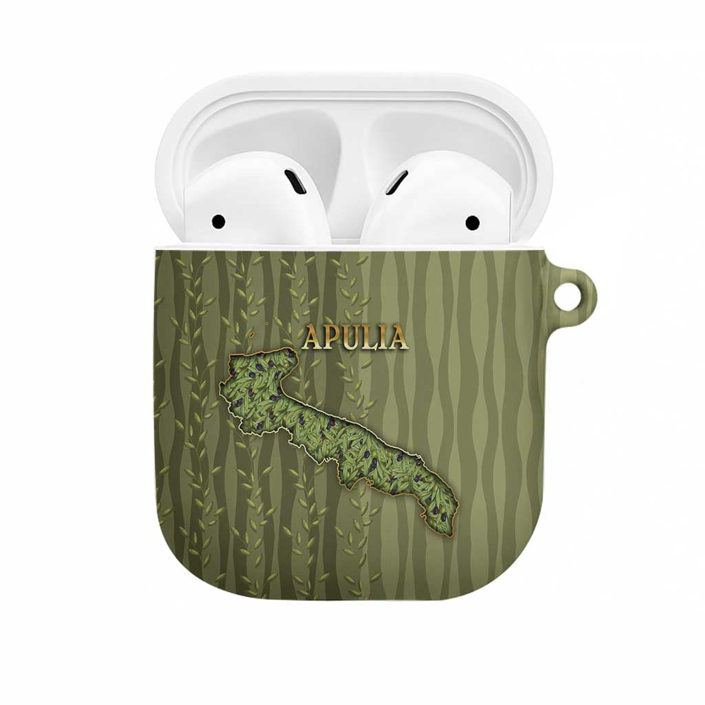Italy Apulia AirPods Case Olive Garden Classic Style