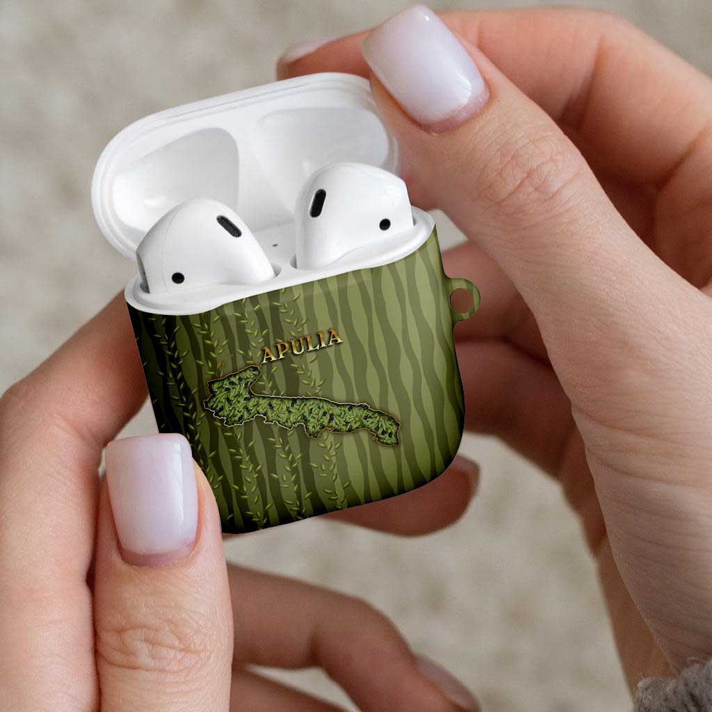 Italy Apulia AirPods Case Olive Garden Classic Style
