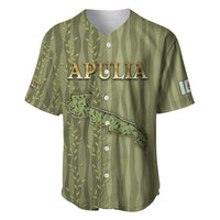 Personalized Italy Apulia Baseball Jersey Olive Garden Classic Style