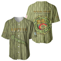 Personalized Italy Apulia Baseball Jersey Olive Garden Classic Style