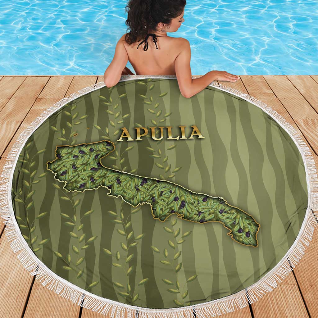 Italy Apulia Beach Blanket Olive Garden Classic Style