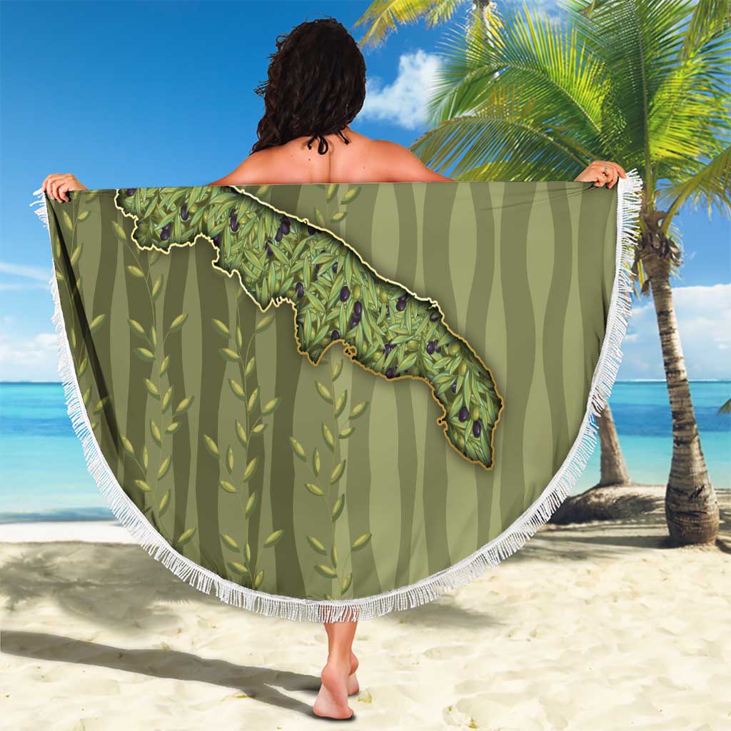 Italy Apulia Beach Blanket Olive Garden Classic Style
