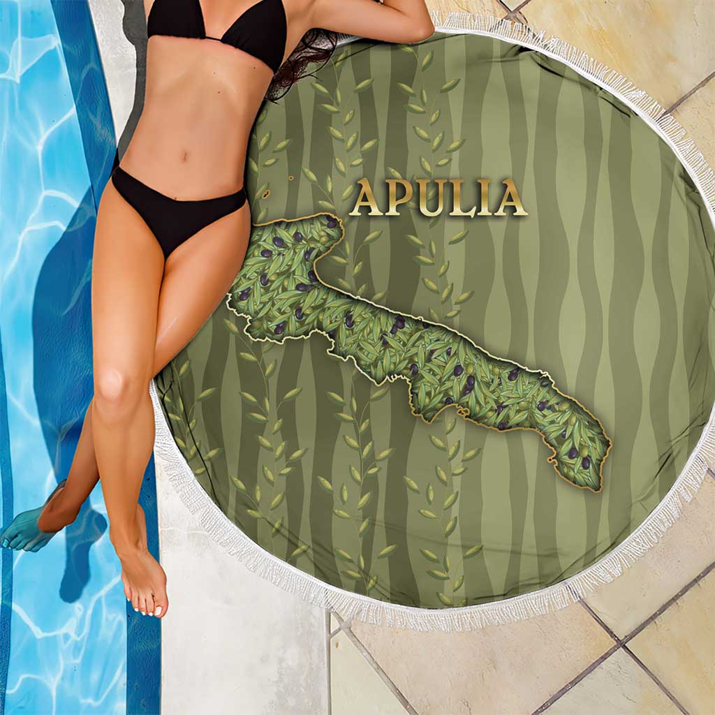 Italy Apulia Beach Blanket Olive Garden Classic Style