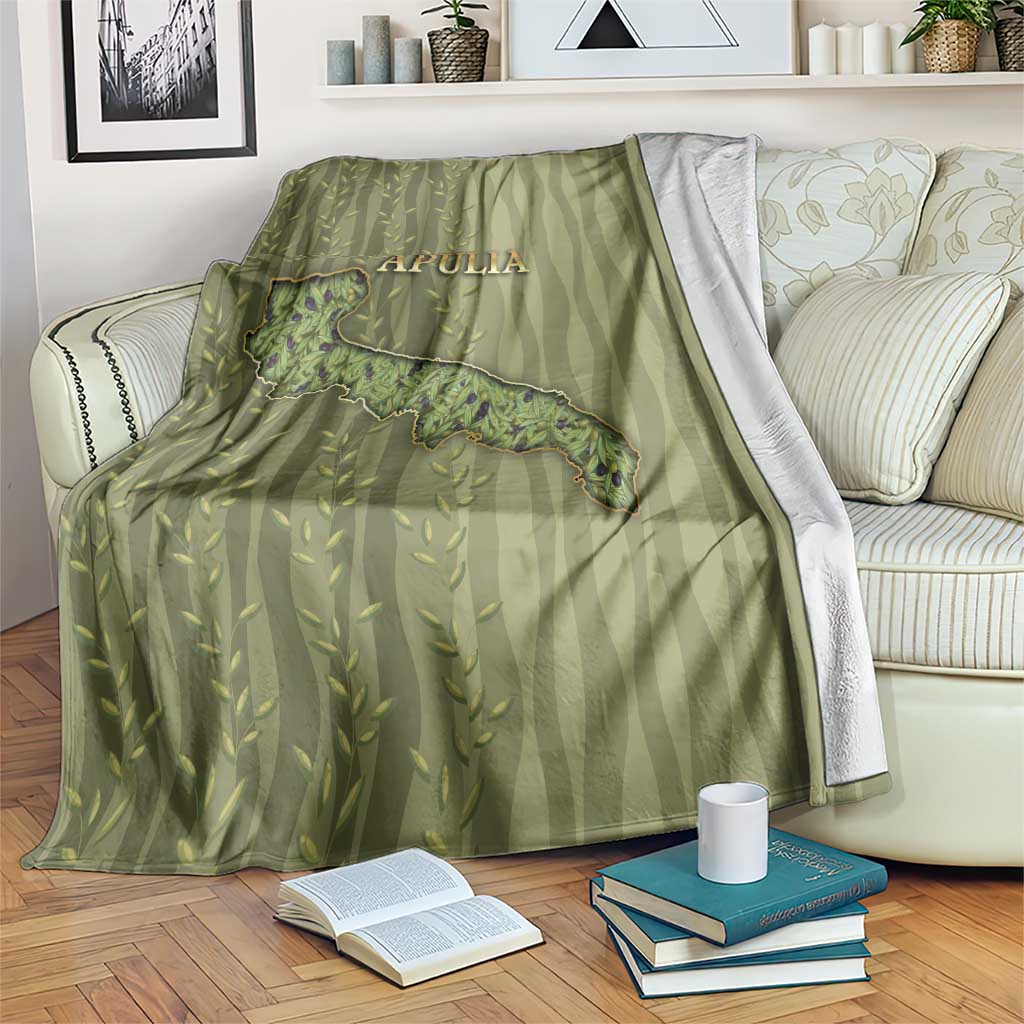 Italy Apulia Blanket Olive Garden Classic Style