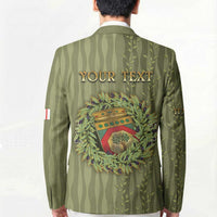 Personalized Italy Apulia Blazer Olive Garden Classic Style