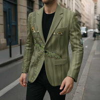 Personalized Italy Apulia Blazer Olive Garden Classic Style