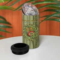 Personalized Italy Apulia 4 in 1 Can Cooler Tumbler Olive Garden Classic Style