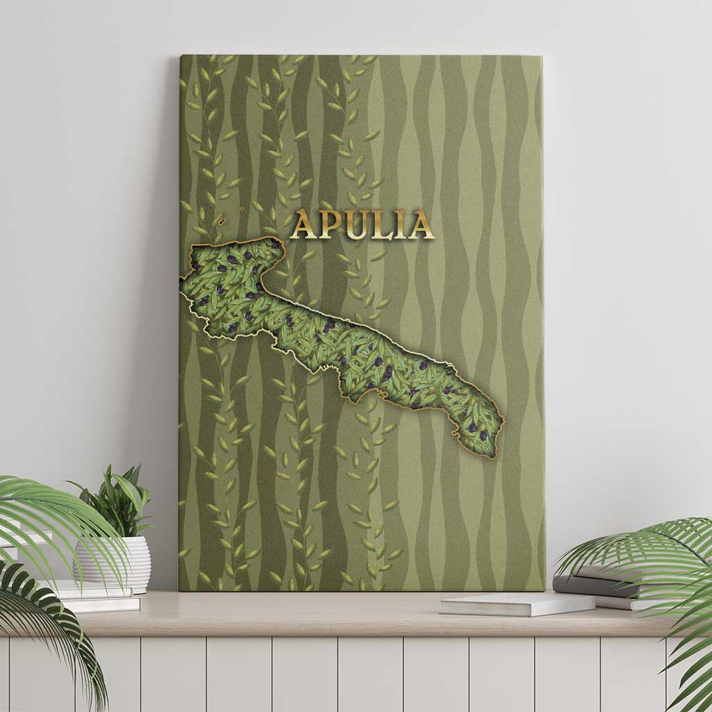 Italy Apulia Canvas Wall Art Olive Garden Classic Style