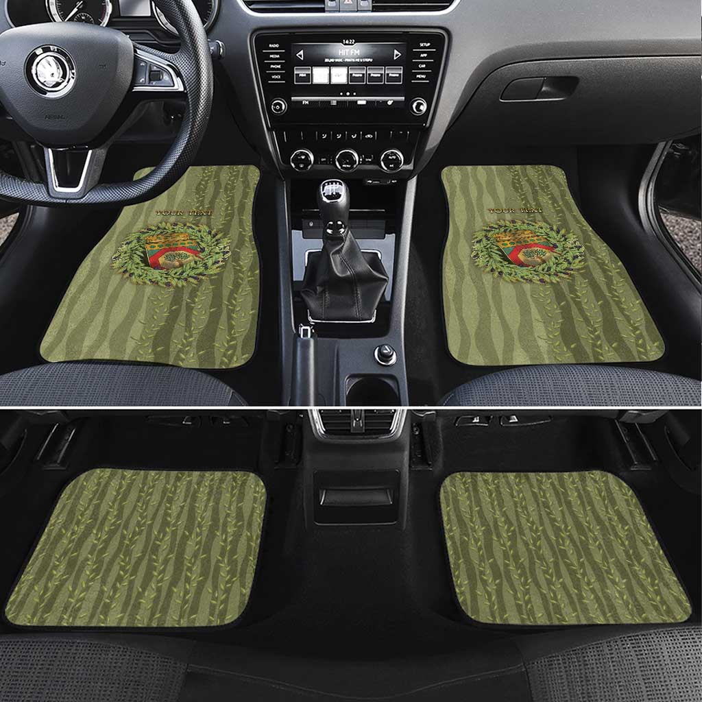 Personalized Italy Apulia Car Mats Olive Garden Classic Style