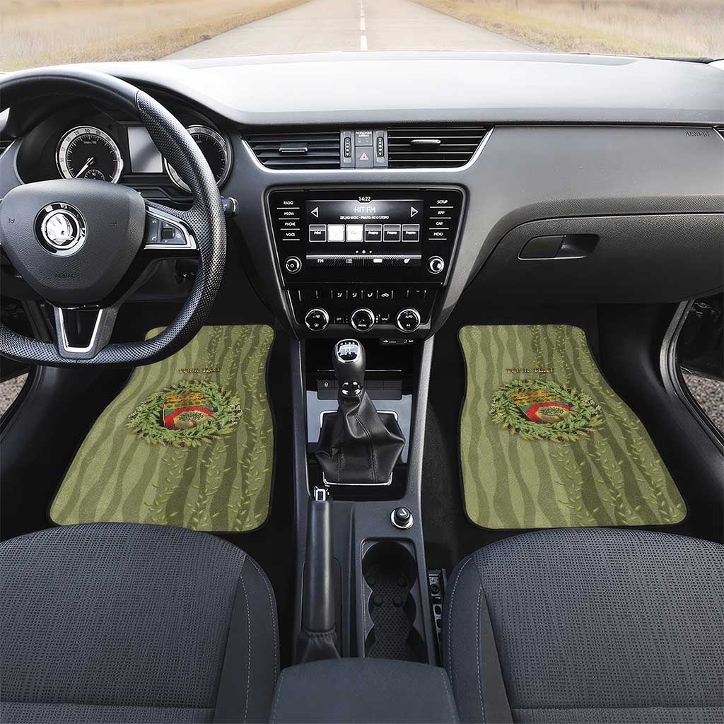 Personalized Italy Apulia Car Mats Olive Garden Classic Style