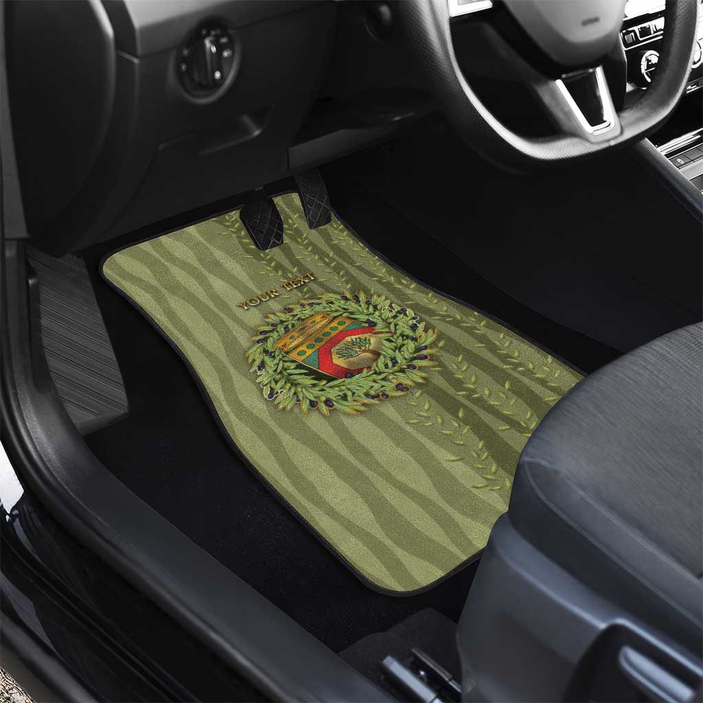 Personalized Italy Apulia Car Mats Olive Garden Classic Style